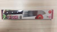 SKU-101 SAKURA YUI Нож кухонный Сантоку 165 мм, Stanless Steel, рукоять  ABS пластик