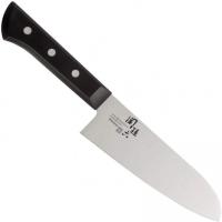 AB-5420 SEKI MAGOROKU Wakatake Нож кухонный Сантоку 165-300мм, 152г, высокоуглеродистая нерж. сталь,