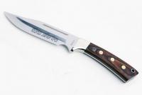 726/WP Нож туристический, 130 мм, красное дерево (махогани)