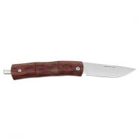 MC-0152 Нож-зажим для купюр складной Mcusta, AUS-8A, Красное дерево