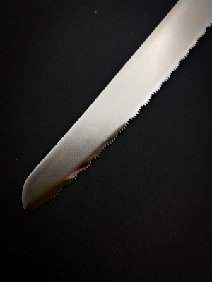 AB-5426 SEKI MAGOROKU Wakatake Нож для замороженных продуктов 210-340мм, 130г, высокоуглеродистая