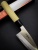 DKT-W16 DAIMON-YA Нож кухонный Деба 105 мм, Молибден-Ванадиевая сталь, одностор.заточ.,рук.магнолия