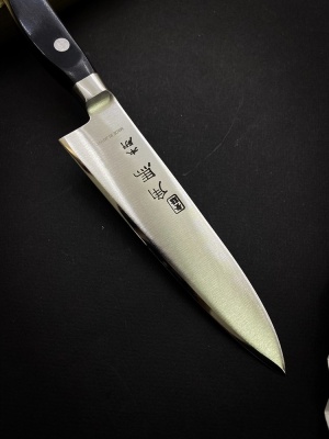 TU-9008 Shimomura Нож кухонный универсальный 125 мм,молибден-ванадиевая сталь,стабилизированная древесина