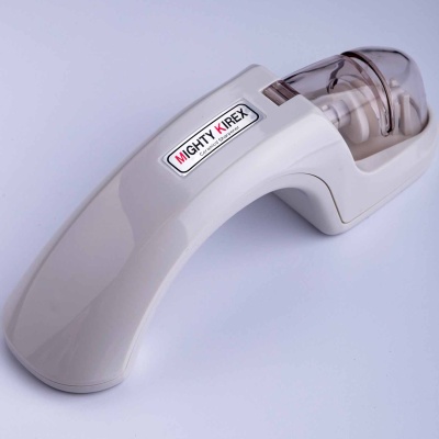 CT18-W Точилка для ножей c керамическими роликами MIGHTY KIREX корпус ABS-пластик, белая